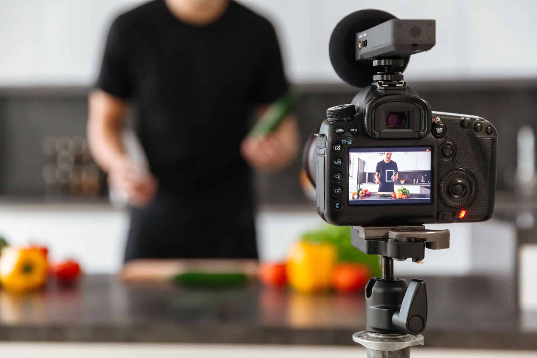 shooting an Instructor-led video for a restaurant