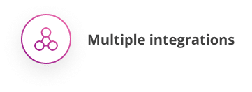Multiple integrations logo