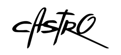 The image features a signature-style logo with the word "astro" in black, set against a plain background. No landmarks or people are visible.